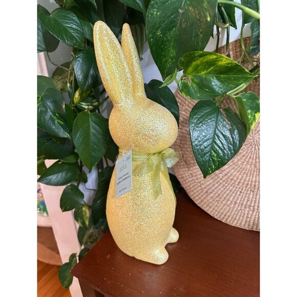 ASHLAND gold, glitter bunny - Picture 1 of 12